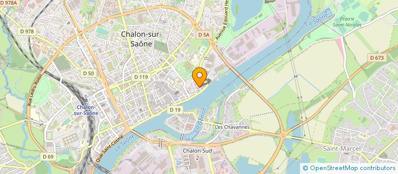 localisation de l'entreprise MONSIEUR JEAN PETIT à CHALON-SUR-SAONE