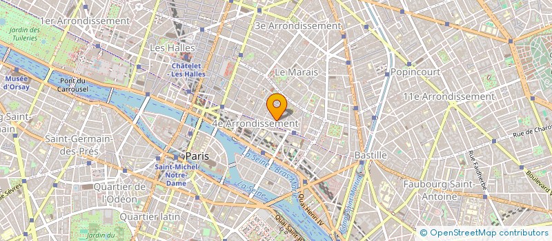 localisation de l'entreprise MONSIEUR JEAN PETIT  PARIS