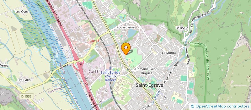 localisation de l'entreprise MONSIEUR JEAN PETITCUENOT  SAINT-EGREVE