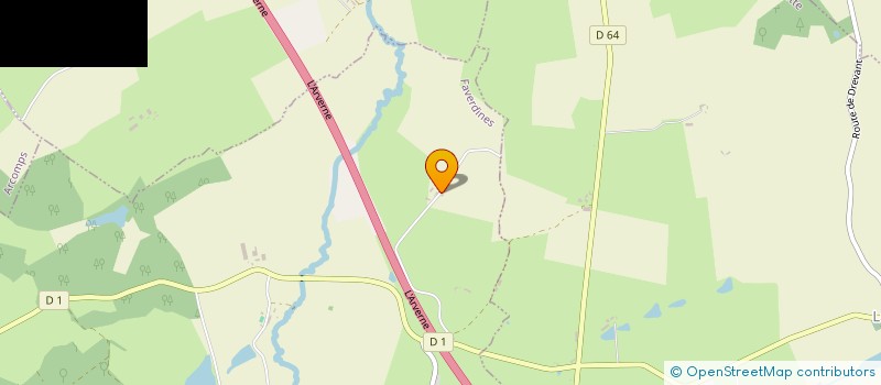 localisation de l'entreprise MONSIEUR JEAN PETITJEAN  FAVERDINES