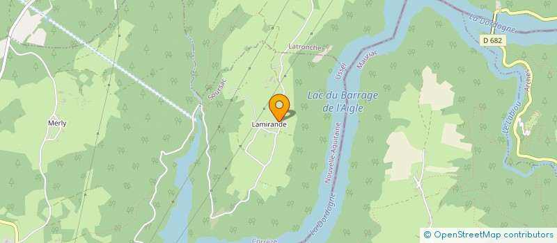 localisation de l'entreprise MONSIEUR JEAN PETITOU  SOURSAC