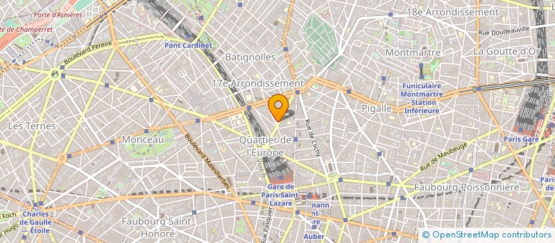 localisation de l'entreprise MONSIEUR JEAN PETRE à PARIS