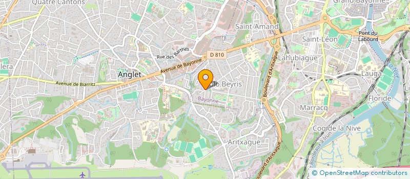 localisation de l'entreprise MONSIEUR JEAN PETRISSANS à BAYONNE
