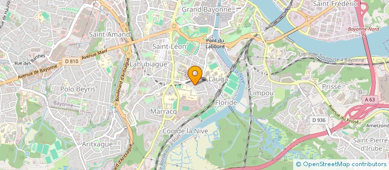 localisation de l'entreprise MONSIEUR JEAN PETRISSANS à BAYONNE