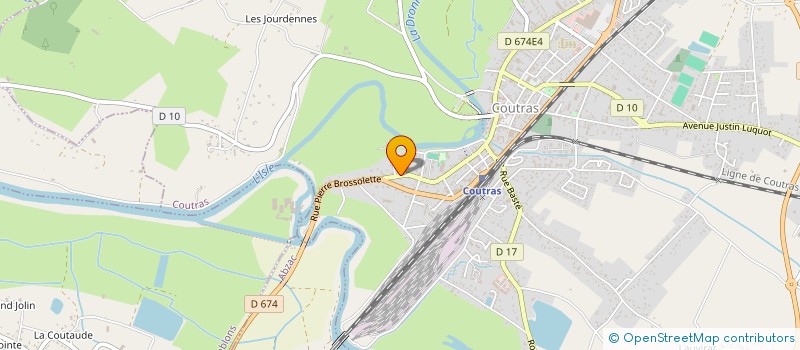 localisation de l'entreprise MONSIEUR JEAN PETRONE à COUTRAS