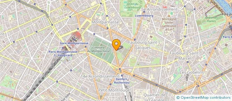 localisation de l'entreprise MONSIEUR JEAN PEUCH  PARIS