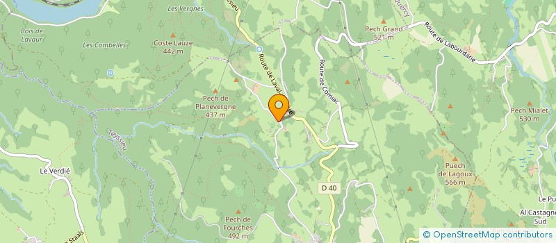 localisation de l'entreprise MONSIEUR JEAN PEYRET  TEYSSIEU