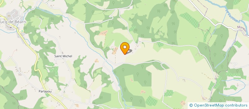 localisation de l'entreprise MONSIEUR JEAN PEYRETTE  LUCQ-DE-BEARN