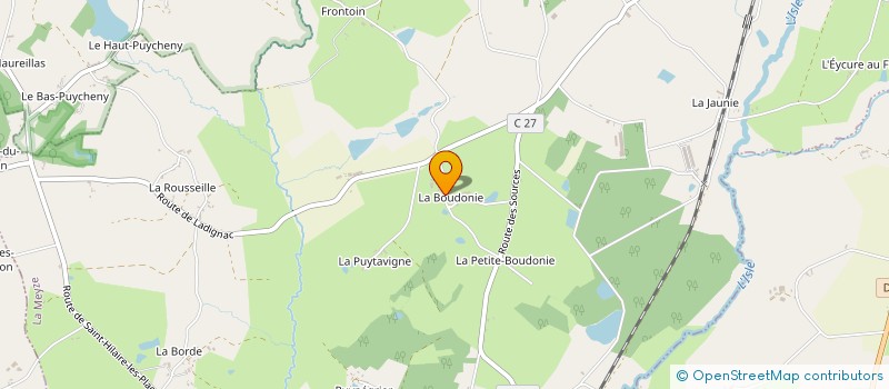 localisation de l'entreprise MONSIEUR JEAN PEYRICHOU à LA MEYZE