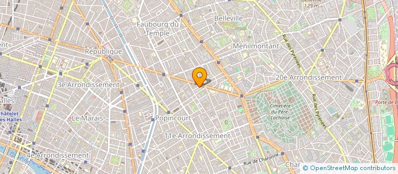 localisation de l'entreprise MONSIEUR JEAN PFLUMIO  PARIS