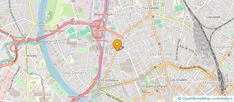 localisation de l'entreprise MONSIEUR JEAN PHAM-VAN  TOULOUSE