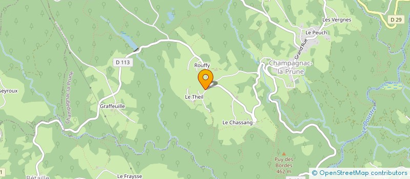 localisation de l'entreprise MONSIEUR JEAN PHELIPPON  ARGENTAT-SUR-DORDOGNE