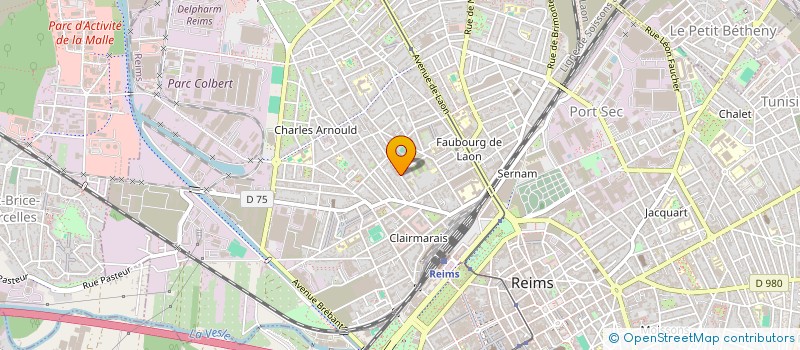 localisation de l'entreprise MONSIEUR JEAN-PHILIP GOUVERNAIRE  REIMS