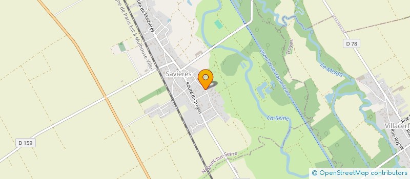 localisation de l'entreprise MONSIEUR JEAN PHILIPPAERTS  SAVIERES
