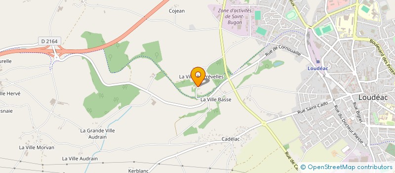 localisation de l'entreprise MONSIEUR JEAN PHILIPPE à LOUDEAC