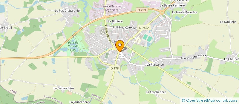 localisation de l'entreprise MONSIEUR JEAN PHILIPPE à LEGE