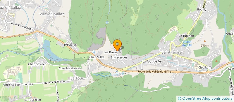 localisation de l'entreprise MONSIEUR JEAN-PHILIPPE ABADIE  LA TOUR