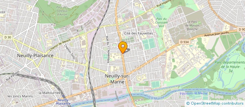 localisation de l'entreprise MONSIEUR JEAN PHILIPPE ABADIE à NEUILLY-SUR-MARNE