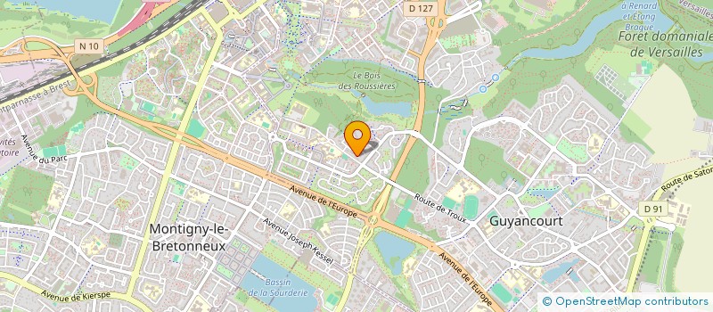 localisation de l'entreprise MONSIEUR JEAN-PHILIPPE ADAM  GUYANCOURT