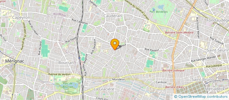 localisation de l'entreprise MONSIEUR JEAN PHILIPPE ALLEZARD à BORDEAUX