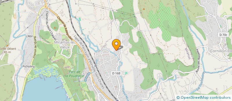 localisation de l'entreprise MONSIEUR JEAN PHILIPPE ANDREO  SAINT-CHAMAS