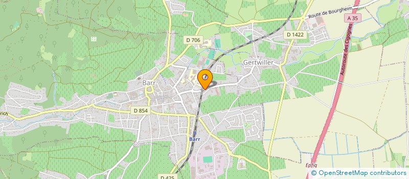 localisation de l'entreprise MONSIEUR JEAN PHILIPPE ANTOINE  BARR