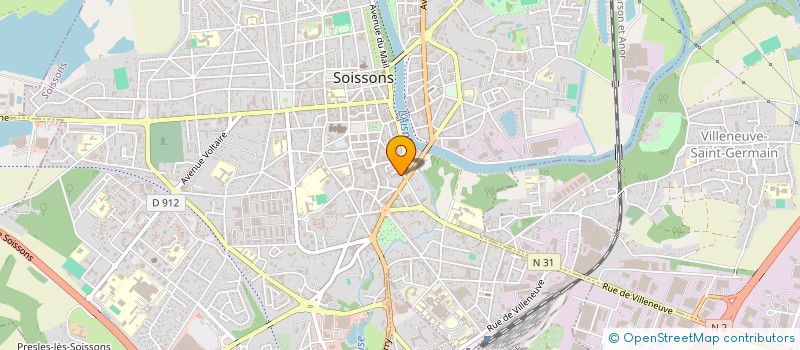 localisation de l'entreprise MONSIEUR JEAN-PHILIPPE APPAY à SOISSONS