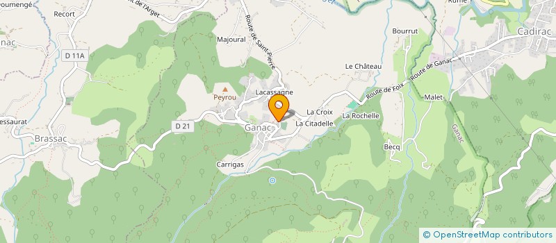 localisation de l'entreprise MONSIEUR JEAN PHILIPPE ARMENGOL à CELLES