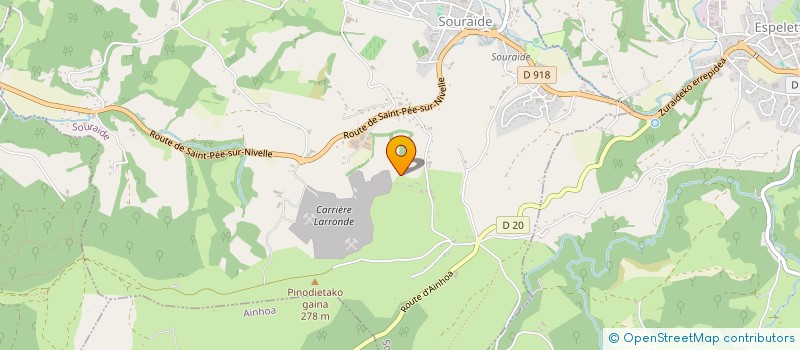 localisation de l'entreprise MONSIEUR JEAN PHILIPPE ARNEDO  LOUHOSSOA