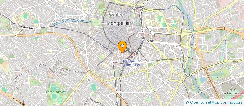 localisation de l'entreprise MONSIEUR JEAN PHILIPPE AROUNA ADEBIGNI  MONTPELLIER