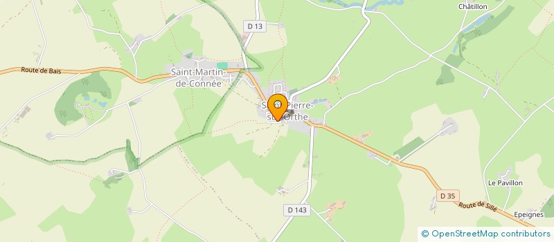 localisation de l'entreprise MONSIEUR JEAN-PHILIPPE AUBOUT  VIMARTIN-SUR-ORTHE