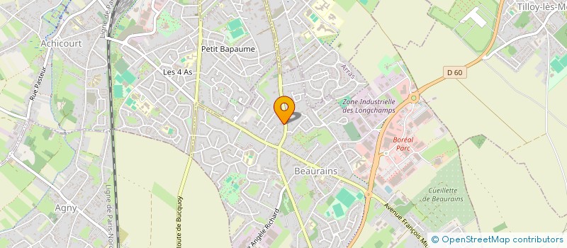 localisation de l'entreprise MONSIEUR JEAN-PHILIPPE BAILLET  TILLOY-LES-MOFFLAINES