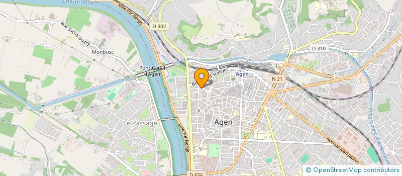 localisation de l'entreprise MONSIEUR JEAN-PHILIPPE BARADAT à AGEN