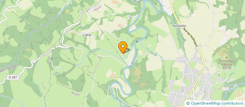 localisation de l'entreprise MONSIEUR JEAN PHILIPPE BARBA  ASSON