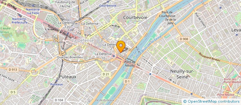localisation de l'entreprise MONSIEUR JEAN-PHILIPPE BARBE  COURBEVOIE