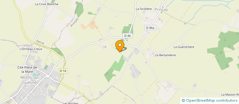 localisation de l'entreprise MONSIEUR JEAN-PHILIPPE BARILLOT  PRINCAY