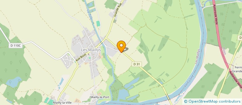 localisation de l'entreprise MONSIEUR JEAN PHILIPPE BAUMONT à LES MAILLYS