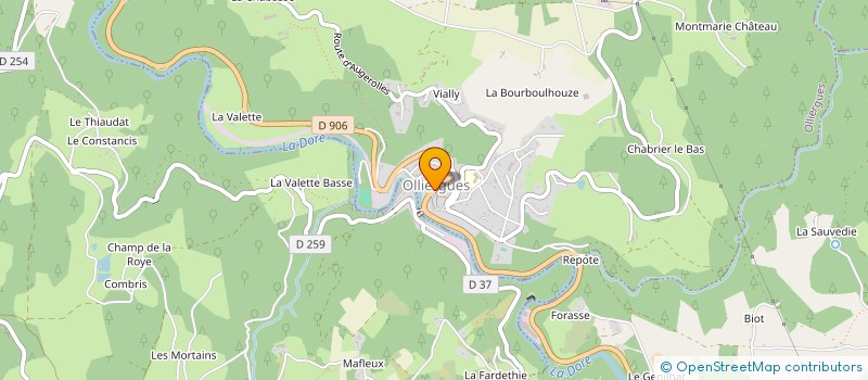 localisation de l'entreprise MONSIEUR JEAN-PHILIPPE BEAUJARD à MARAT