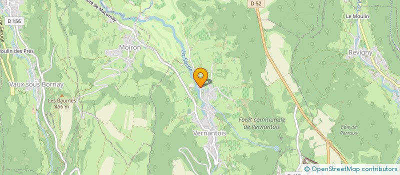 localisation de l'entreprise MONSIEUR JEAN-PHILIPPE BENOIT  VERNANTOIS