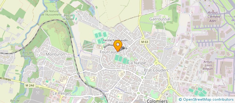 localisation de l'entreprise MONSIEUR JEAN-PHILIPPE BENOIT à COLOMIERS