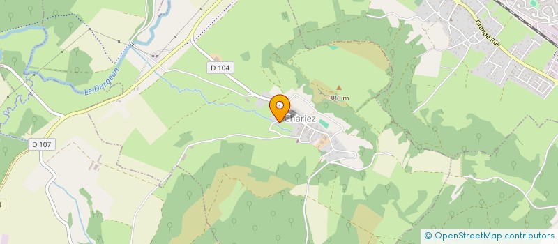 localisation de l'entreprise MONSIEUR JEAN PHILIPPE BERGEROT  CHARIEZ