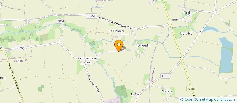 localisation de l'entreprise MONSIEUR JEAN-PHILIPPE BEROUD  CHALEINS