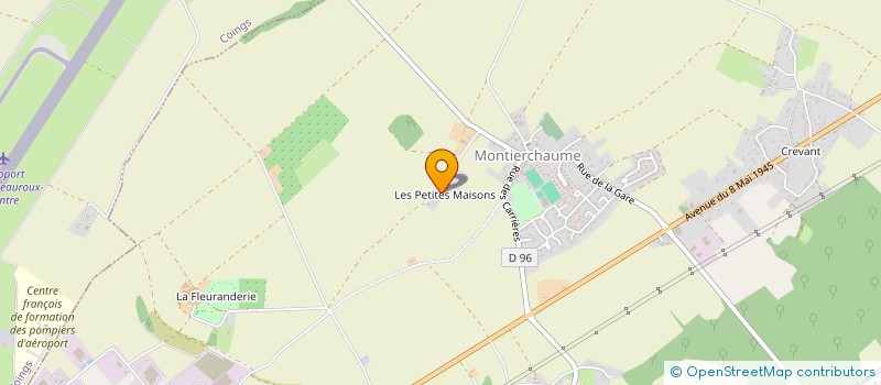 localisation de l'entreprise MONSIEUR JEAN-PHILIPPE BERRIER à MONTIERCHAUME