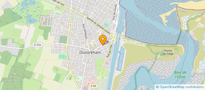 localisation de l'entreprise MONSIEUR JEAN-PHILIPPE BERTHELOT  OUISTREHAM