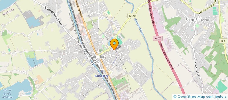 localisation de l'entreprise MONSIEUR JEAN-PHILIPPE BESSILE  SAINT-JORY