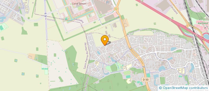 localisation de l'entreprise MONSIEUR JEAN-PHILIPPE BEUDIN  SAVIGNY-LE-TEMPLE