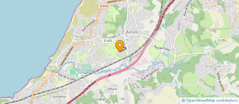 localisation de l'entreprise MONSIEUR JEAN-PHILIPPE BITTERLIN  GARLIN