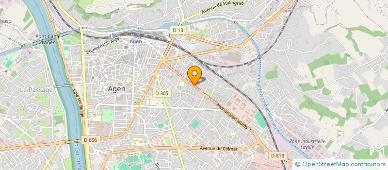 localisation de l'entreprise MONSIEUR JEAN-PHILIPPE BLAZQUEZ  AGEN