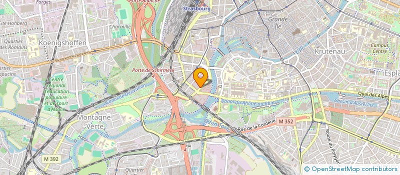 localisation de l'entreprise MONSIEUR JEAN PHILIPPE BONDE à STRASBOURG