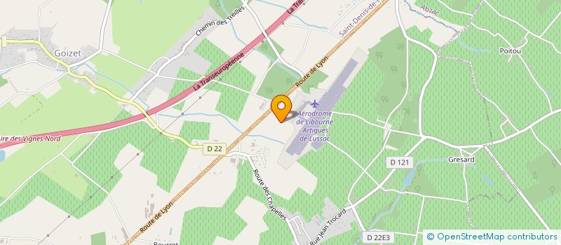 localisation de l'entreprise MONSIEUR JEAN-PHILIPPE BONNIN à LUSSAC